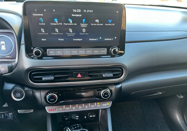Hyundai Kona cena 98500 przebieg: 12900, rok produkcji 2022 z Rydułtowy małe 211